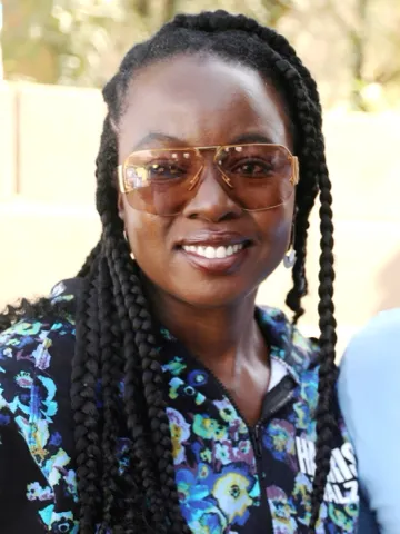 Photo: Gage Skidmore, CC BY 4.0, via Wikimedia Commons Danai Gurira, typed as Bright Winter