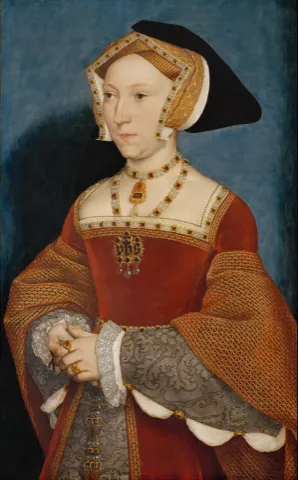 Photo: Hans Holbein the Younger, Public domain, via Wikimedia Commons Jane Seymour, typed as True Autumn