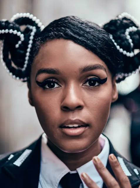 Janelle Monáe, an example of True Winter coloring