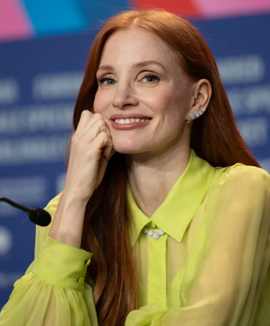 Jessica Chastain, an example of True Spring coloring