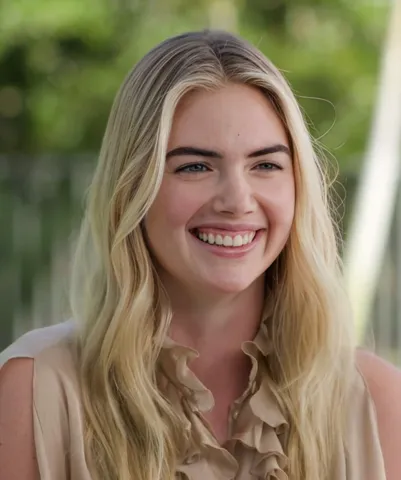 Kate Upton, typed as Soft Autumn