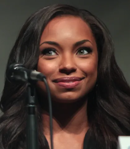 Logan Browning, typed as Soft Autumn