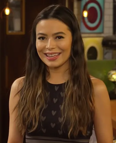 Photo: NickRewind, CC BY 3.0, via Wikimedia Commons Miranda Cosgrove, typed as Bright Spring