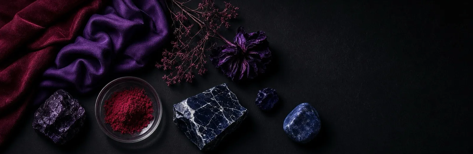Deep Winter mood, natural materials and textiles in the season's own palette
