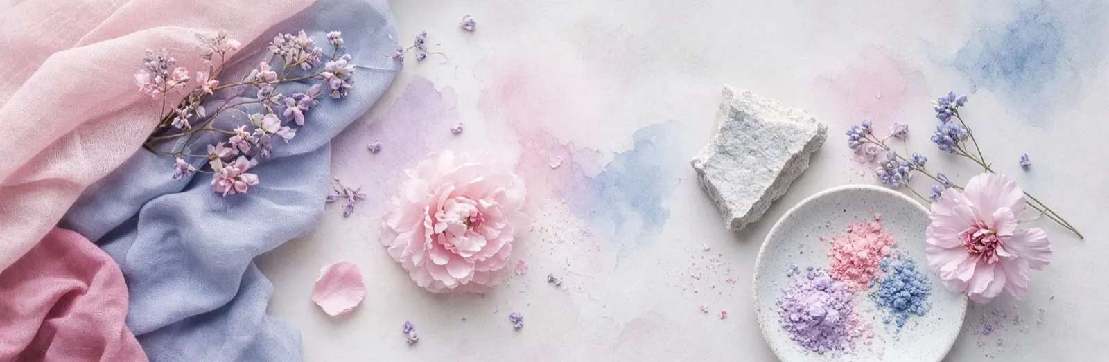 Light Summer mood, natural materials and textiles in the season's own palette